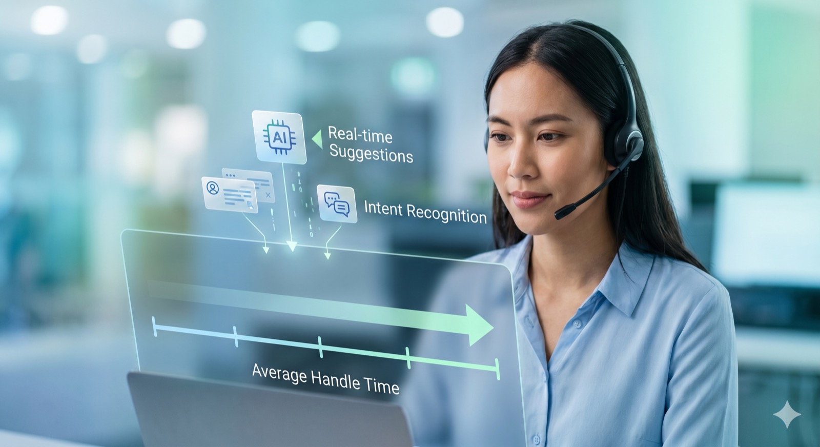 Reducing Contact Centre Handle Time with AI